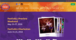 Desktop Screenshot of festivallcharleston.com